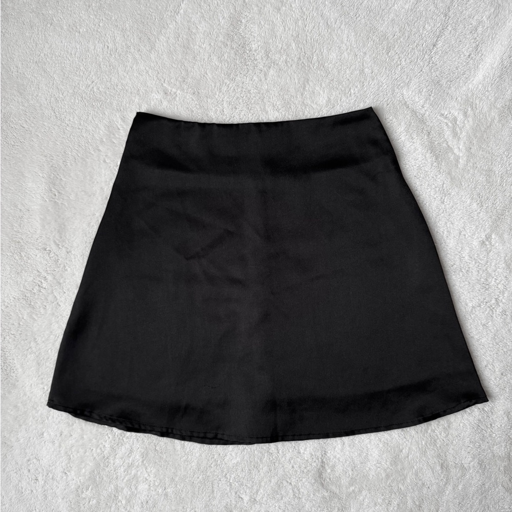Amazon Essentials Black Mini Skirt